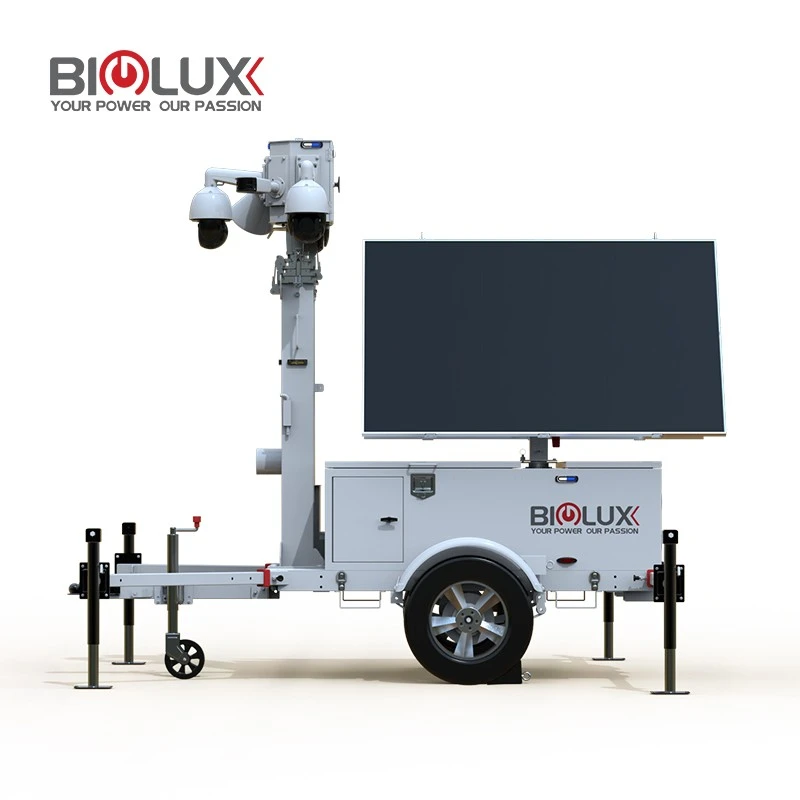 Mobile Solar Monitoring Trailer Reliable Off-Grid Power With Advanced Flexibility