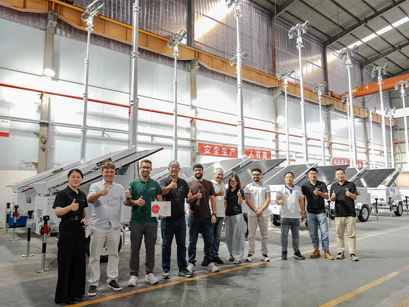 BIGLUX Mengalu-alukan Pelanggan Sewaan Amerika Selatan Untuk Penyelesaian Keselamatan Solar Grid-...