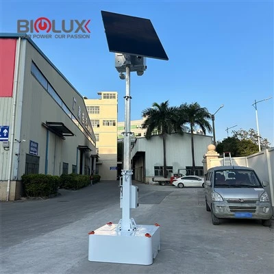 Unit pengawasan solar mudah alih padat
