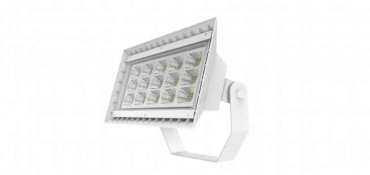 Black Work Site Flood Light