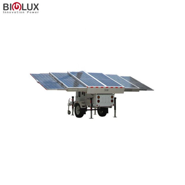 5kw Mobile Solar Generator