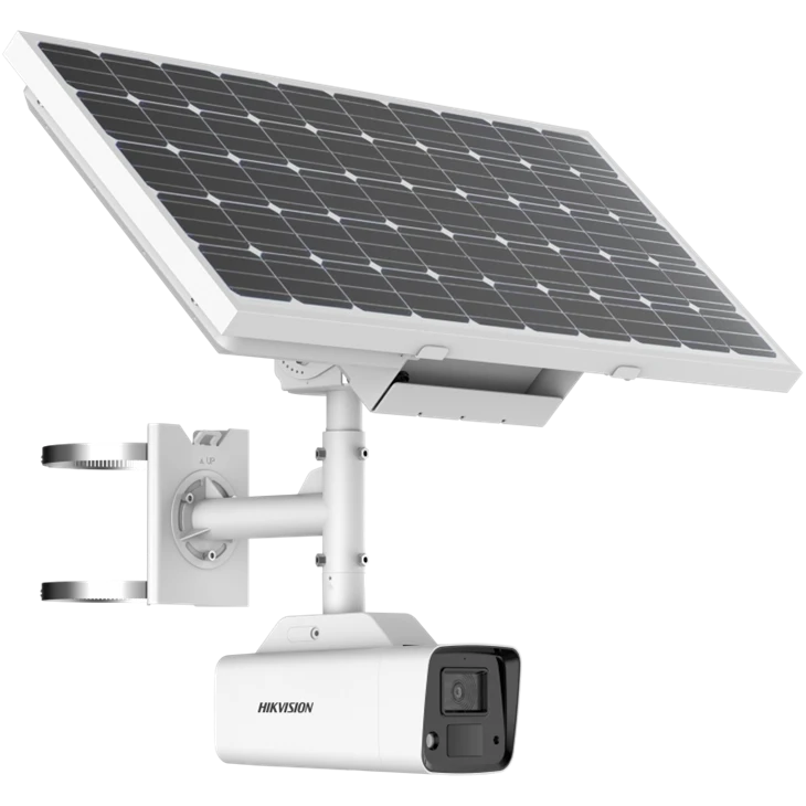 High Definition Hikvision Solar Camera For Security Monitoring