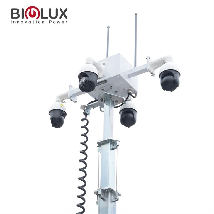 Mobile Solar CCTV Camera With Thremal Camera