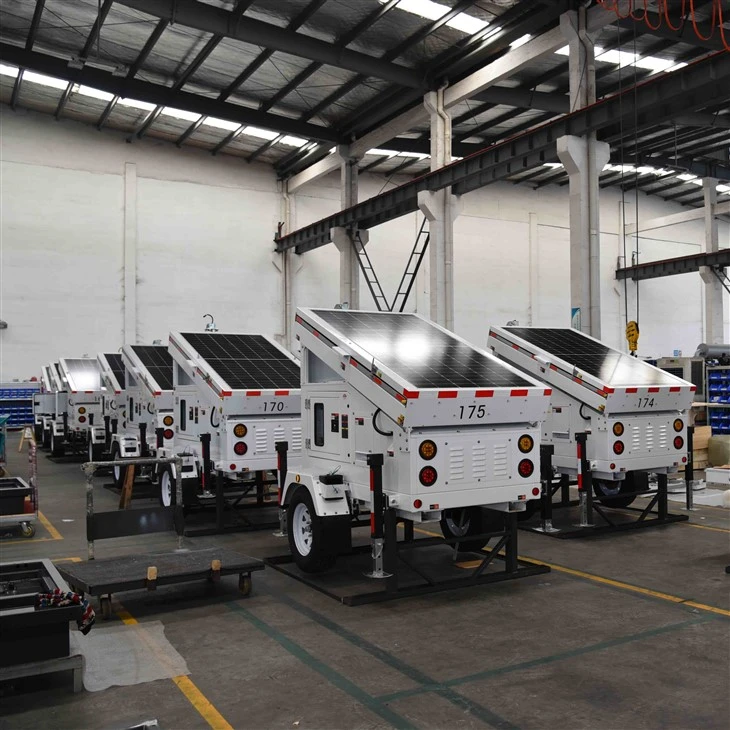 Solar Mobile Surveillance Trailer price